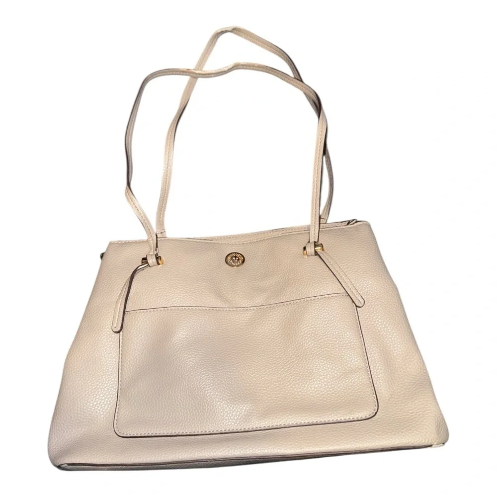 Anne Klein Taupe Shoulder Bag - Picture 2 of 5